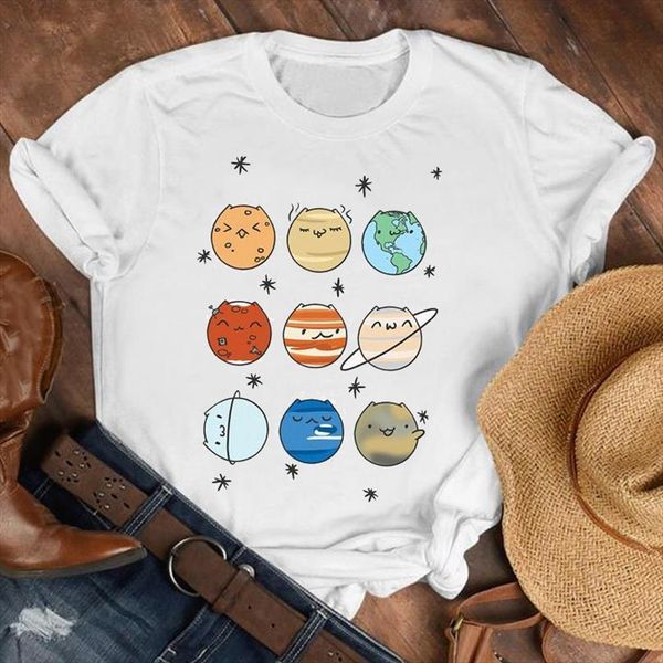 

and women lady animal men space womens cool fashion cute 90s style cartoon shirt clothes tee female print graphic, White;black