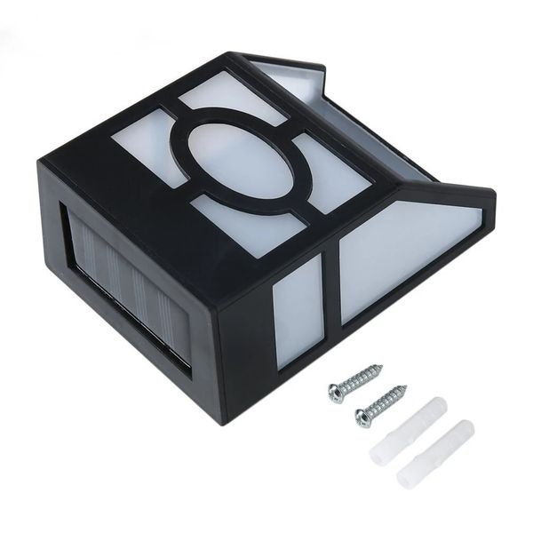 

warm light led solar power retro wall garden fence lamp porch outdoor decoration