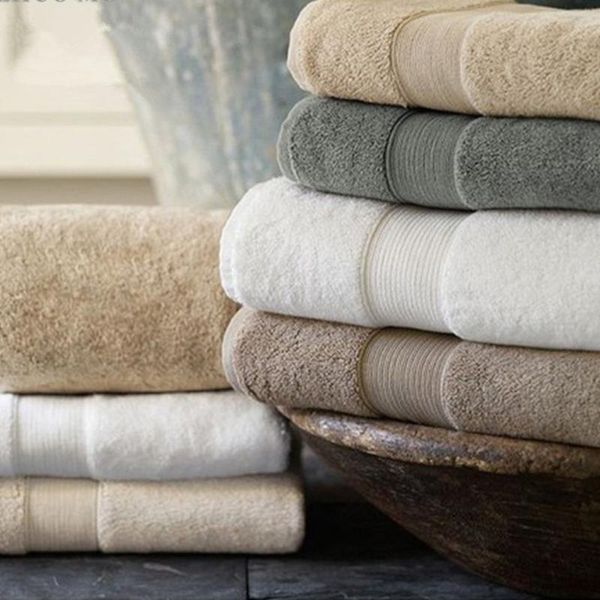 

beach towel bath towels bathroom 70*140cm thick luxury solid for spa adults