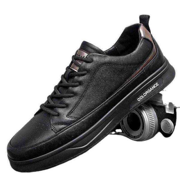 

co branded leather men's sho summer men's fashion leisure youth ve leather board