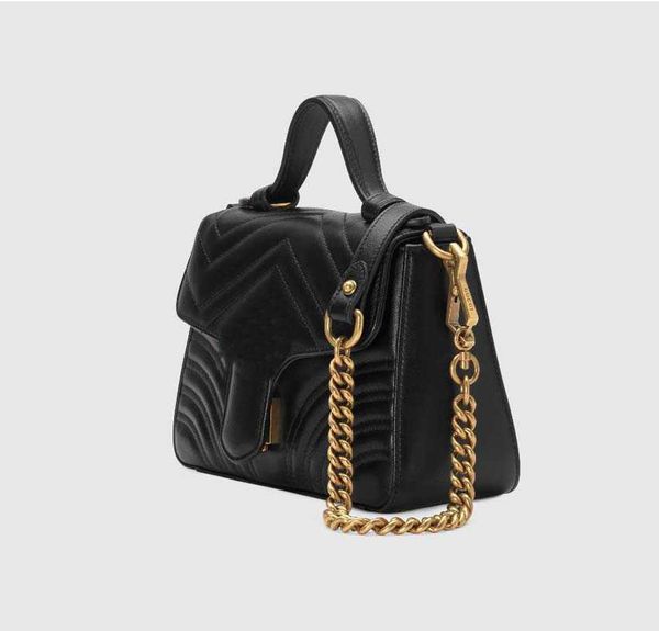 

classic luxurys designers bag 3 size real genuine leather bags women fashion marmont cross body handbags purses backpac