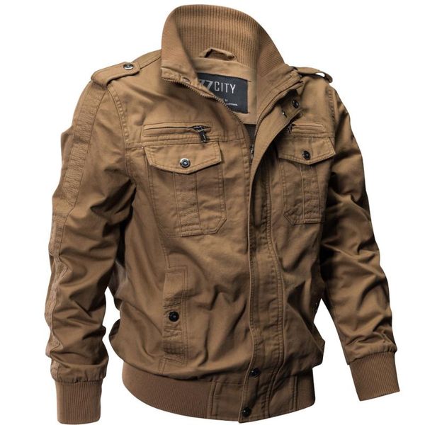 

men's jackets autumn winter men coat jacket cotton clothes casual large outerwear & faux leather coats, Black;brown