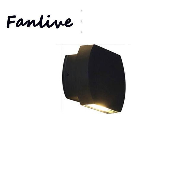 

10pcs outdoor waterproof wall lamp, modern minimalist double-headed patio courtyard balcony lamp lamps