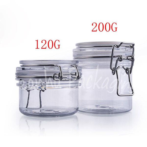 

storage bottles & jars 120g 200g straight barrel sealed tank, mask/cream packaging container, empty cosmetic makeup sub-bottling