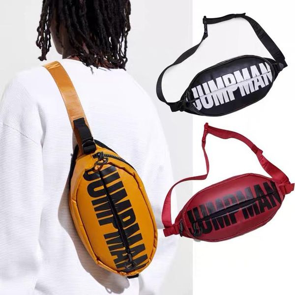 

backpack jumpman chest bags 1:1 clone super hip hop gym basketball/skate/running/cycling/hiking/travel small waist
