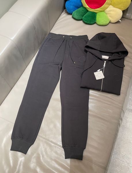

spring fashion men casual sport tracksuit asian size -3xl black color, Gray