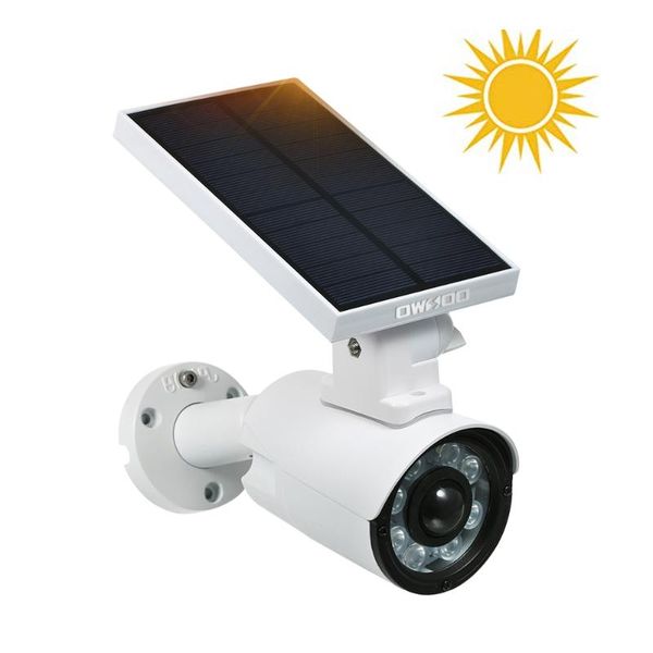 

outdoor video surveillance led solar security lights with motion sensor ip66 waterproof adjustable ip cameras
