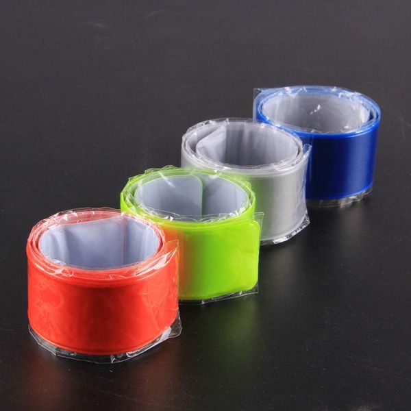 

bike lights safety running fishing cycling reflective straps bicycle warning light bind pants leg slap-on belt bands wraps