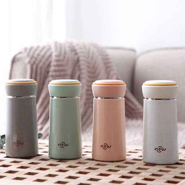 

water bottles cute lovely vacuum flasks children's women insulation bottle cup stainless steel kid school woking