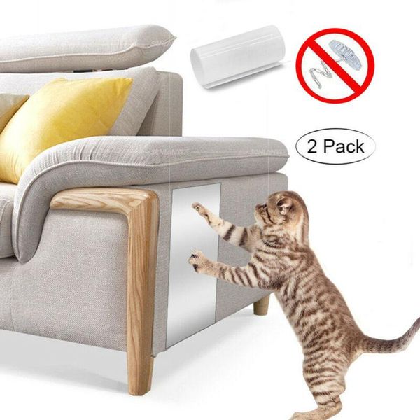 

cat beds & furniture 2pcs pet scratch guard mat scratching post sofa protector protection supplies home decoration