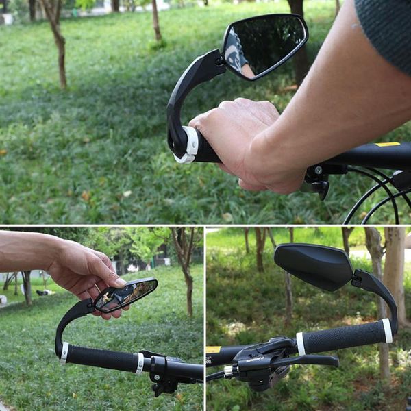 

bike groupsets bicycle rear view mirror 360 rotate adjustable back sight reflector 17-22mm mtb handlebar mirrors accessories