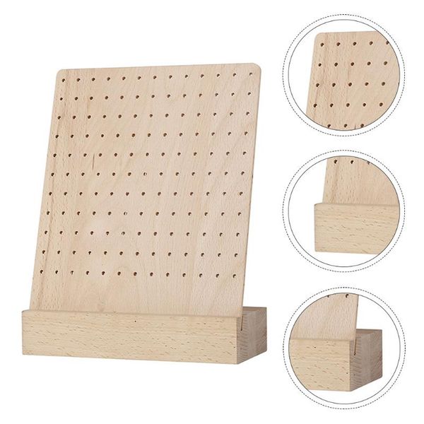 

hooks & rails earring storage rack household jewelry exquisite display