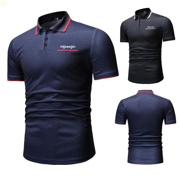 

luxurys designers mens polo t shirt 2021 men clothing collared t-shirt black crop men's ropa de hombre classic dress short sleeve camis, White;black