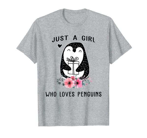 

Just A Girl Who Loves Penguins Shirt Penguin Lover Gift Idea, Mainly pictures