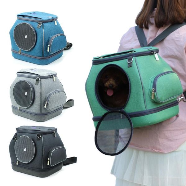

cat carriers,crates & houses pet carrier bags foldable backpack breathable outdoor portable small travel bag