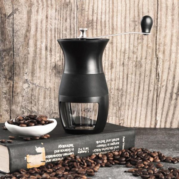 

manual coffee portable grinder adjustable ceramic bean mill stainless steel kitchen mills tools machine grind hand grinders