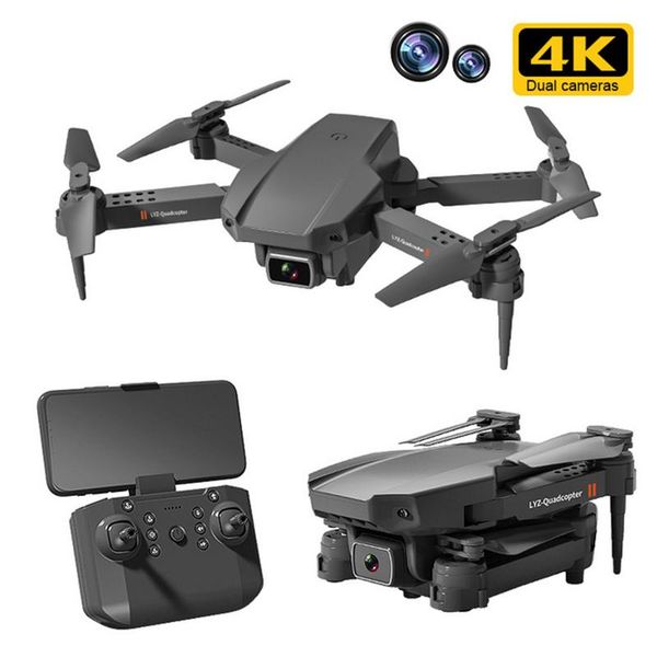 

mini drone l703 4k aerial folding long-endurance uav dual/single lens quadcopter rc kid toy gift #3 drones