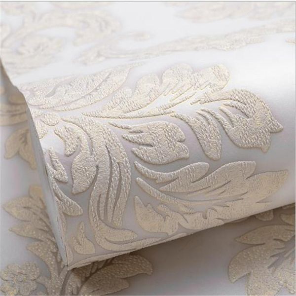 

wallpapers european damascus florals luxury for living room walls papers home decor modern wall covering
