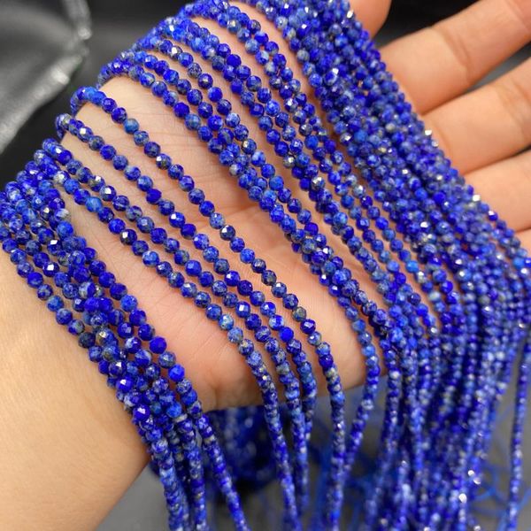 

other product natural stone semi-precious lapis lazuli faceted beads making jewelry accessories necklace size 3mm gift