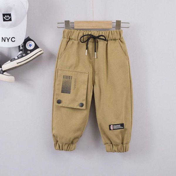 

trousers autumn baby pants warm sports infant thicken boys girl cargo clothes born clothing 0-5 years, Blue