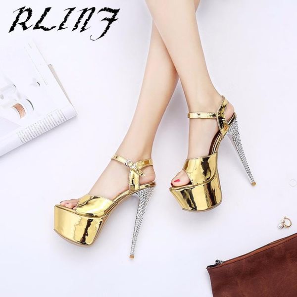

women high heels pumps 10cm thin heel pointed toe waterproof platform 5.5cm fine with 16 cm 31-43 shoes dress, Black