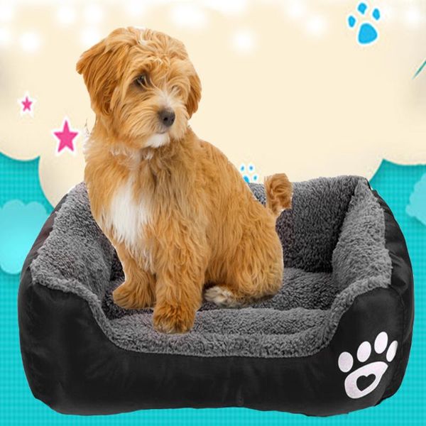 

kennels & pens pet dogs winter warm beds waterproof bottom mats soft dog sofa cat house for household animal decoration