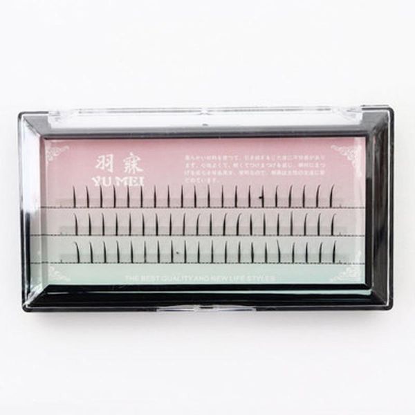

false eyelashes interspersed easy to apply individual lashes a shape single cluster eyelash extension