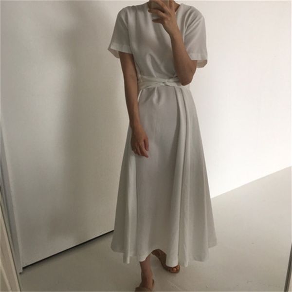 

long skirt ankle fairy tale high-end custom light luxury women's french dress children summer white woman 210429, Black;gray