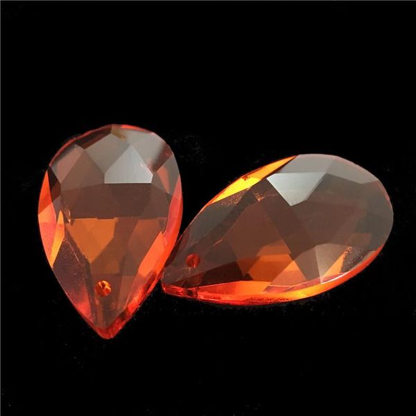 

chandelier crystal 50*30mm 50pc hyacinth glass drop pendants for jewelry dress up