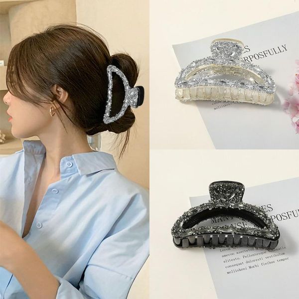 

hair accessories women barrettes full rhinestonehair crystal hairclips elegant baroque geometry hairpins girl hairgrip