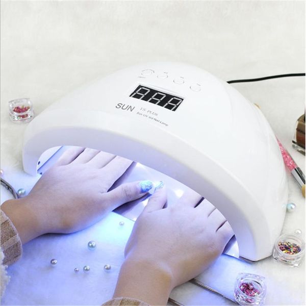 

nail dryers 84w dual light source high power intelligent potherapy machine four gear timing 42 lamp beads hands