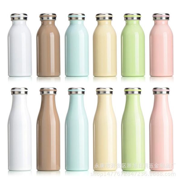 

water bottles 350ml cute mini stainless steel tumblers for child kids insulated mug milk tumbler thermo