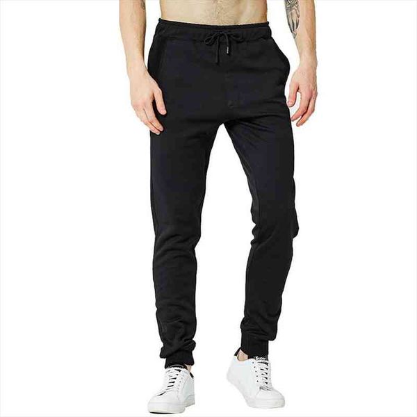 

casual brand sports running women pants wear cotton joggers harem streetwear workout slim fit sweatpants,za405, Black
