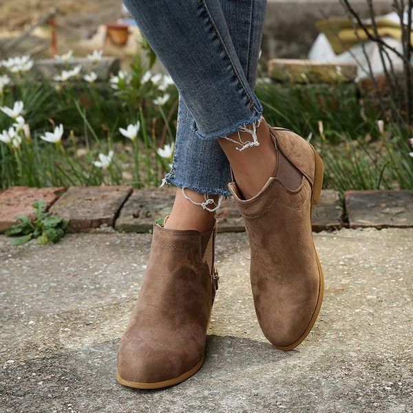 

boots cootelili autumn ankle women patent leather slip on female for basic fashion 35-43, Black