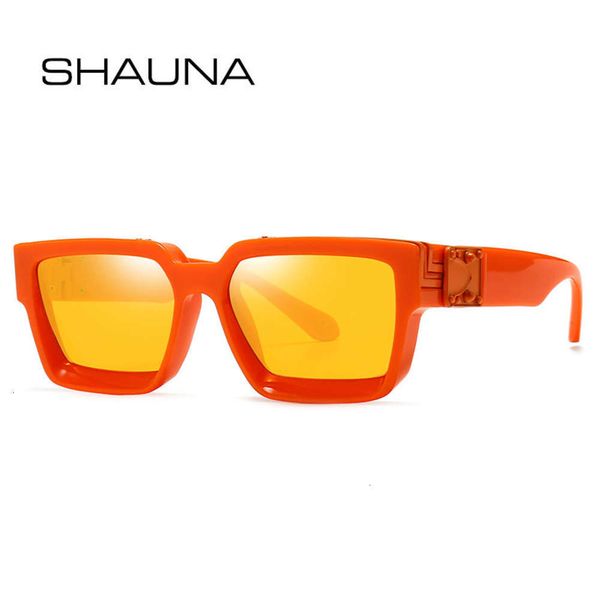 

shauna retro quadrant zonnebril uv400, Black