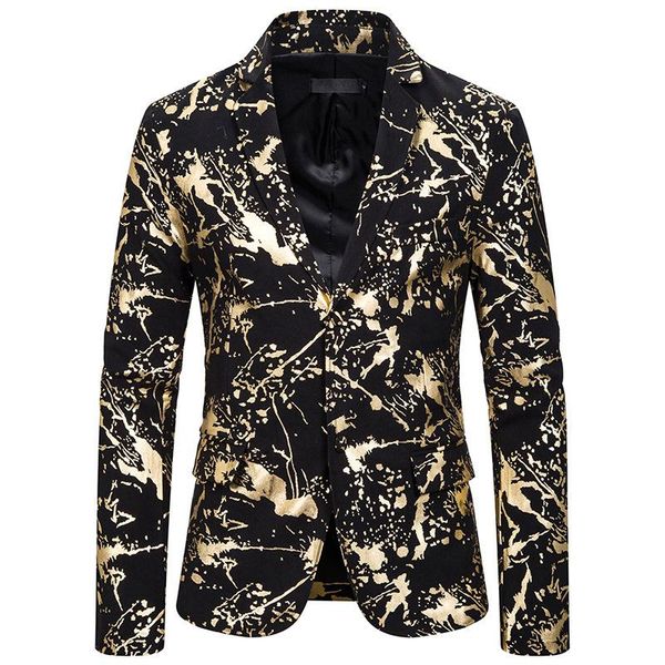 

men's suits & blazers men blazer stage performer host suit costume tuxedos street fashion casual slim male prom wedding groom jacket, White;black