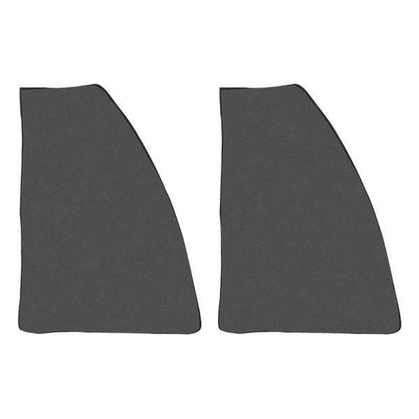 

car sunshade 2pcs sun shade simple practical durable window block cover (arc front shade)