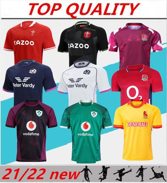 

2021 2022 irelands jersey wales rugby jersey 21/22 rugby league spain rugby shirt scotland football shirts, Black;gray