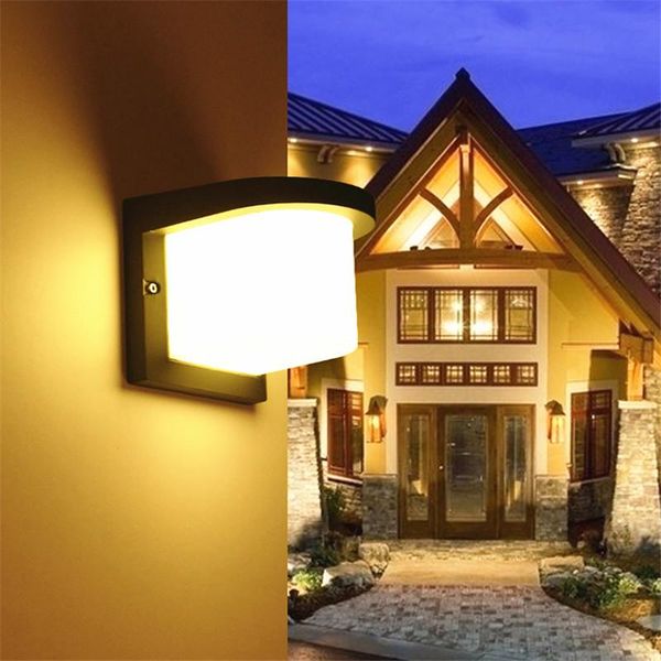 

outdoor wall lamps 10w morden minimalist creative useful lamp waterproof led garden lighting villa balcony aisle