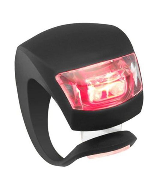 

bike lights frog light warning battery silicone mountain tail black red white