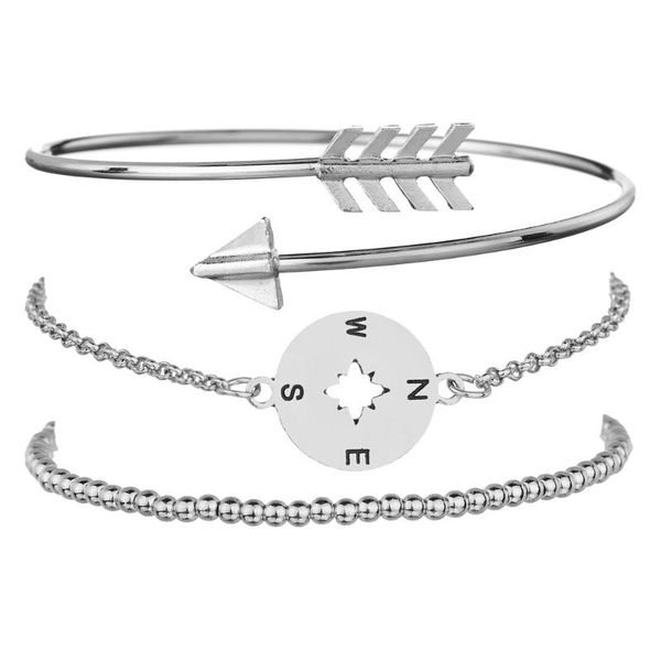 

charm bracelets women's bracelet suit, Golden;silver