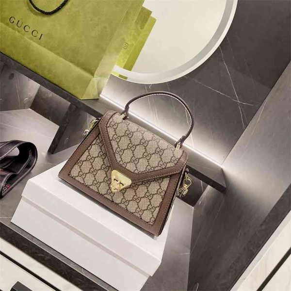 

factory bag women's 2021 ins messenger bag version versatile four seasons wide shoulder strap one luxuryss designerss yw