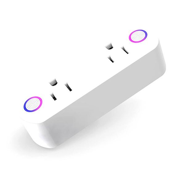 

smart power plugs socket,wifi/app control for remote&timing function,support alexa,google home -us plug