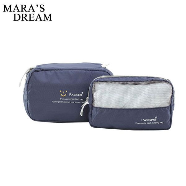 

mara's dream solid color zipper women makeup bag cosmetic case make up organizer toiletry storage travel wash pouch bags & cases