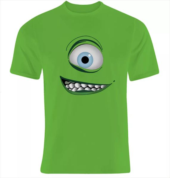 

T-shirt Eye Wazowski-Size S M  XL XXL XXXL Size NEW Kids, White;black