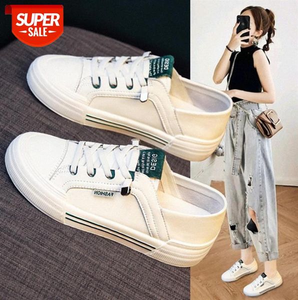 

small white shoes women's casual flat ins street shooting board tide #rp8h