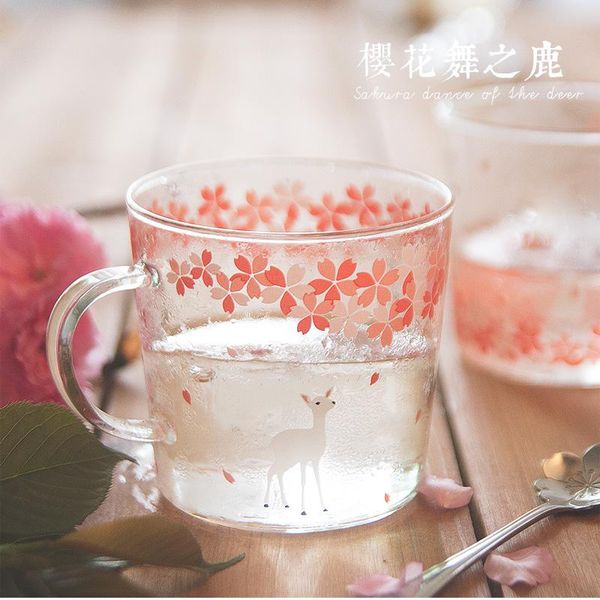 

travel animals glass coffee mug cute nordic milk handle drinking glasses home garden kubek do kawy drinkware ea60bl wine