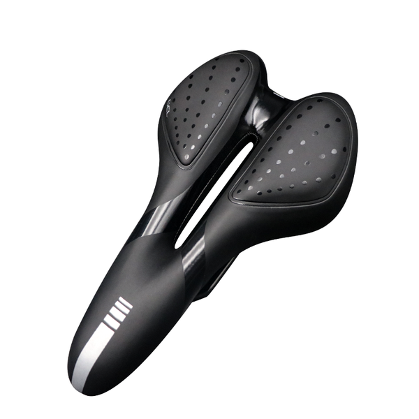 

bike saddles saddle riding hollow silicone pu leather surface cushion cycling silica filled gel comfortable bicycle shockproof