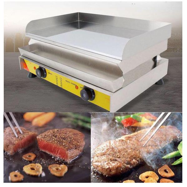 

bread makers commercial 110v 220v electric grill griddle stainless steel dorayaki teppanyaki machine with temperature control