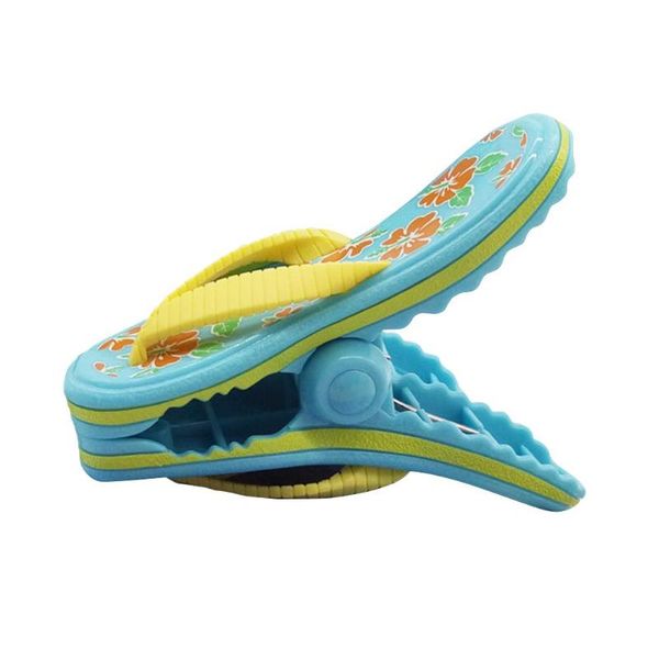 

clothing & wardrobe storage plastic slipper shape clothespin large clothes pegs hanger lounger chair beach towel clip windproof quilt socks